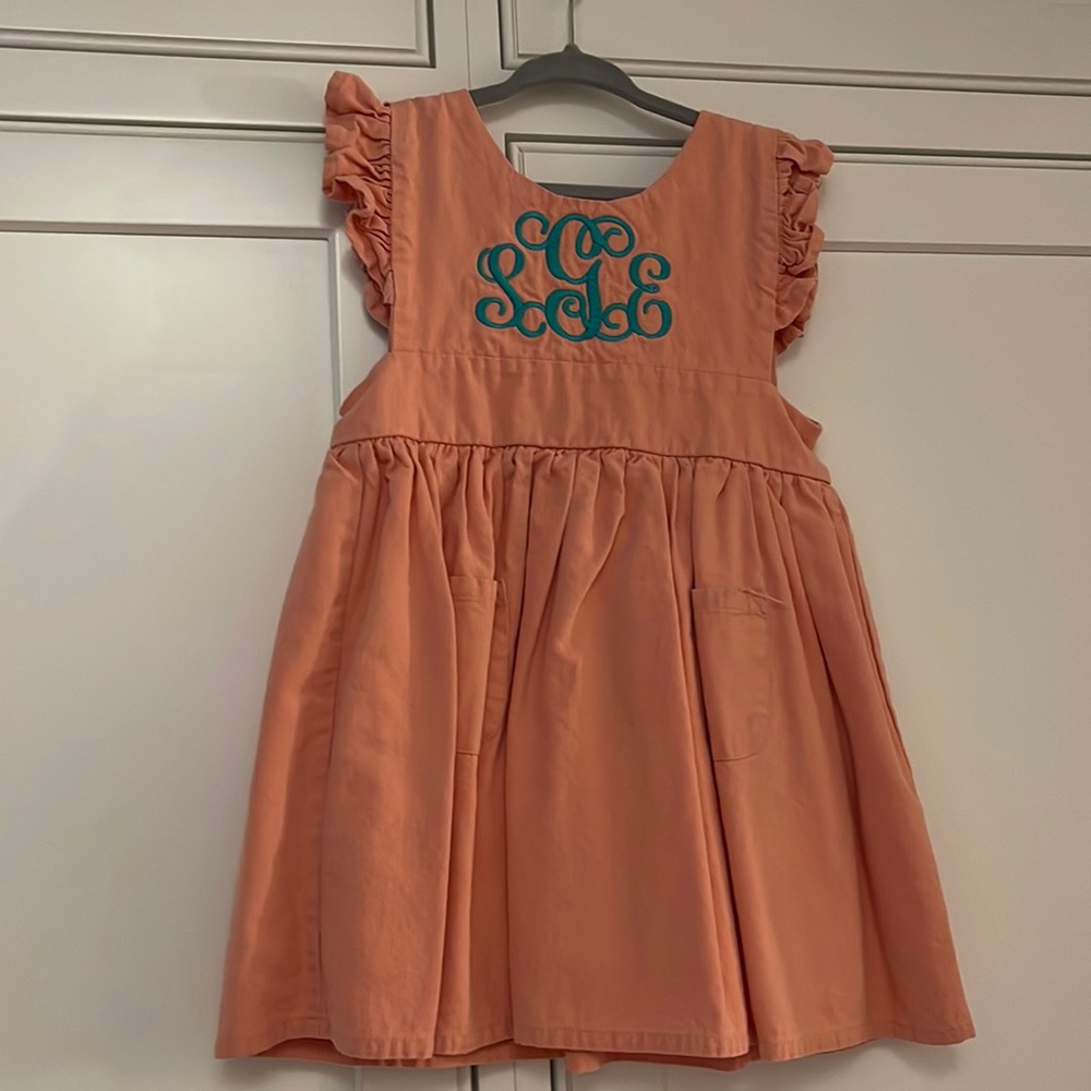 Minnow peach dress